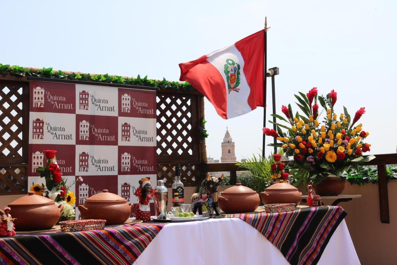 La Quinta de Amat Hotel Lima Luaran gambar